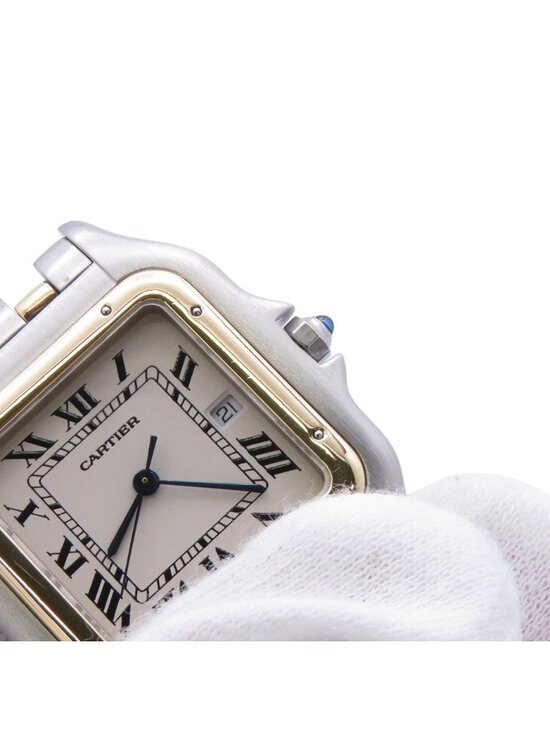 Cartier Panthere 2 Row LM Watch Ivory Dial Quartz main image 4